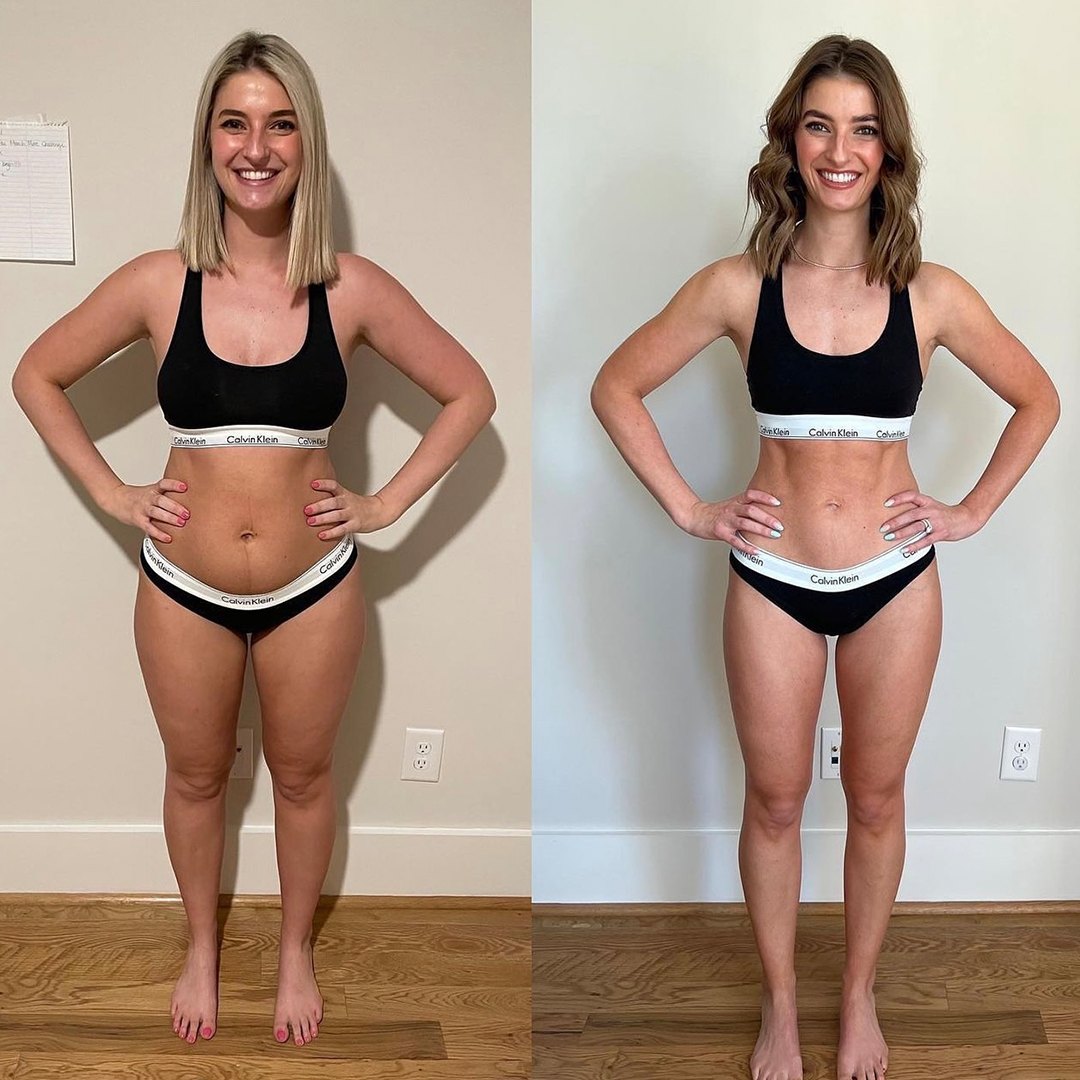 Before and after image of a WKSxTCB client